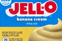 Jell-O Sugar Free instant Pudding & Pie Filling - Banana Cream