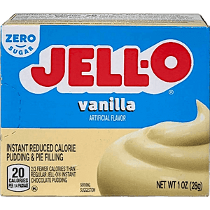 Jell-O Sugar Free instant Pudding & Pie Filling - Vanilla