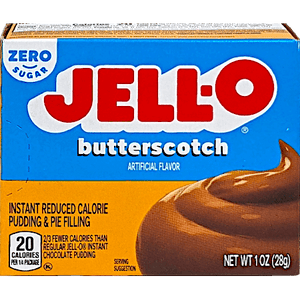 Jell-O Sugar Free instant Pudding & Pie Filling - Butterscotch