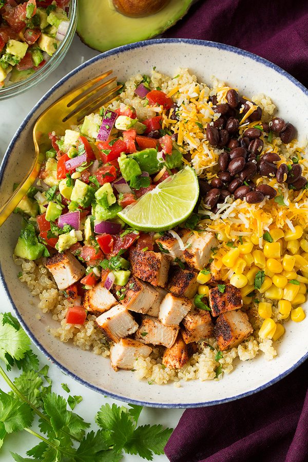 MEXICAN CHICKEN RICE BOWL