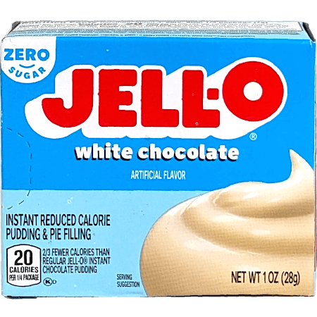 Jell-O Sugar Free instant Pudding & Pie Filling - White Chocolate