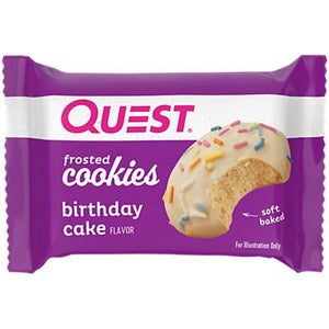 Quest Frosted Cookie, Birthday Cake