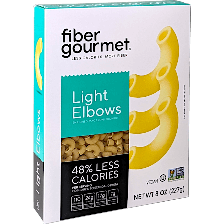 Fiber Gourmet Light Elbow Pasta