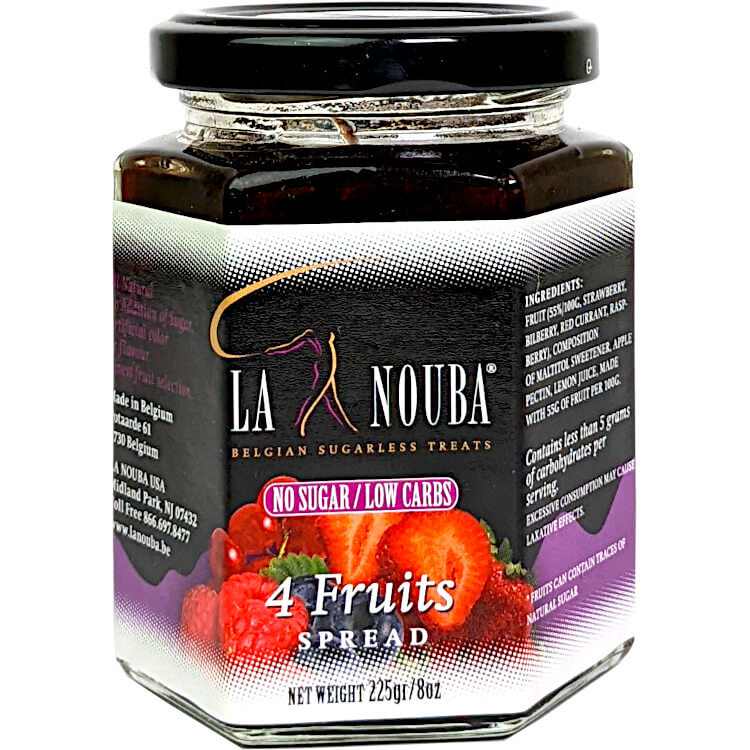 La Nouba - Sugar Free 4 Fruits Jam