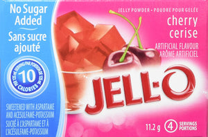 Jell-O Sugar Free Gelatin Powder - Cherry