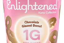 Enlightened Keto Ice Cream - Glazed Donut