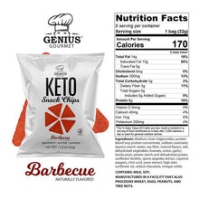 Load image into Gallery viewer, Genius Gourmet - Keto Snack Chips, Barbecue
