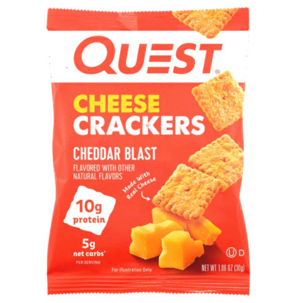 Quest Crackers, Cheddar Blast