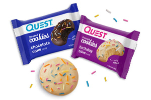 Quest Frosted Cookie, Chocolate Cake